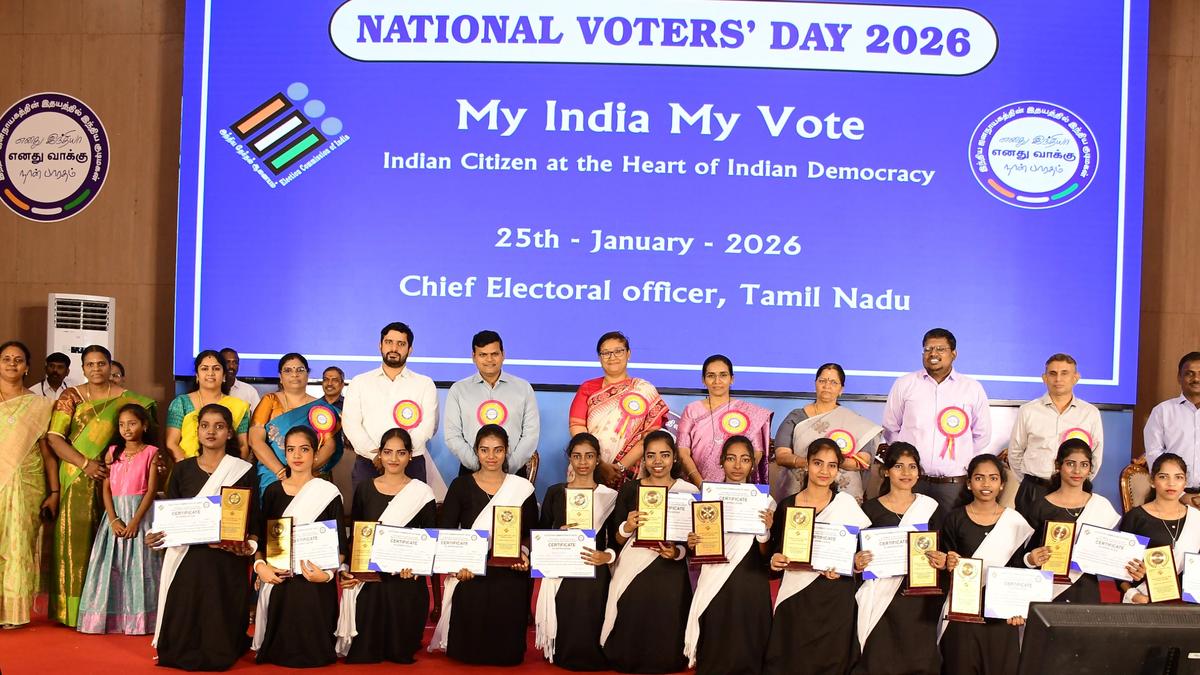 16th National Voters’ Day celebrated at Ripon Buildings
