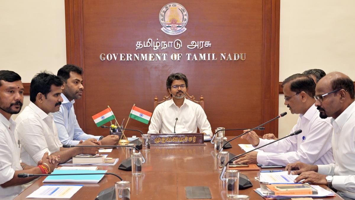 CM Vijay chairs review meeting on safeguarding 69% reservation in Tamil Nadu