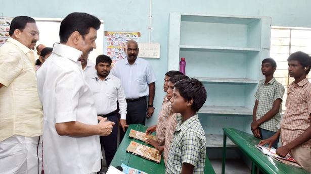 CM makes surprise visit to government home for Boys in Ranipet