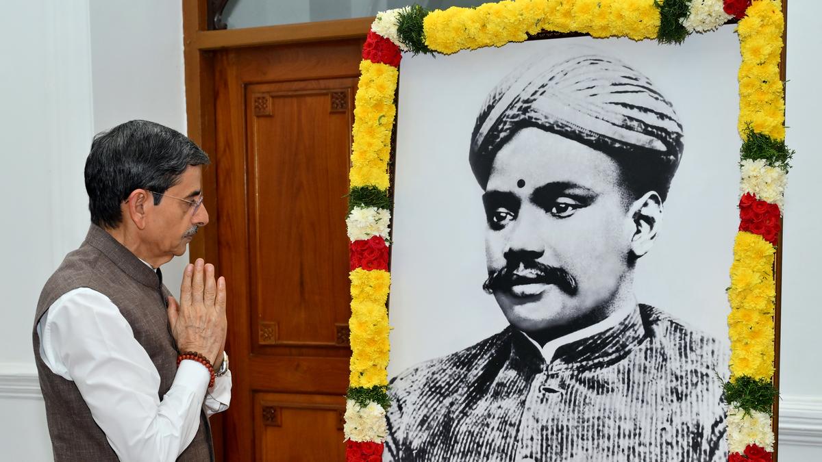 T.N. Governor, CM pay tribute to late V.O. Chidambaram Pillai on birth anniversary