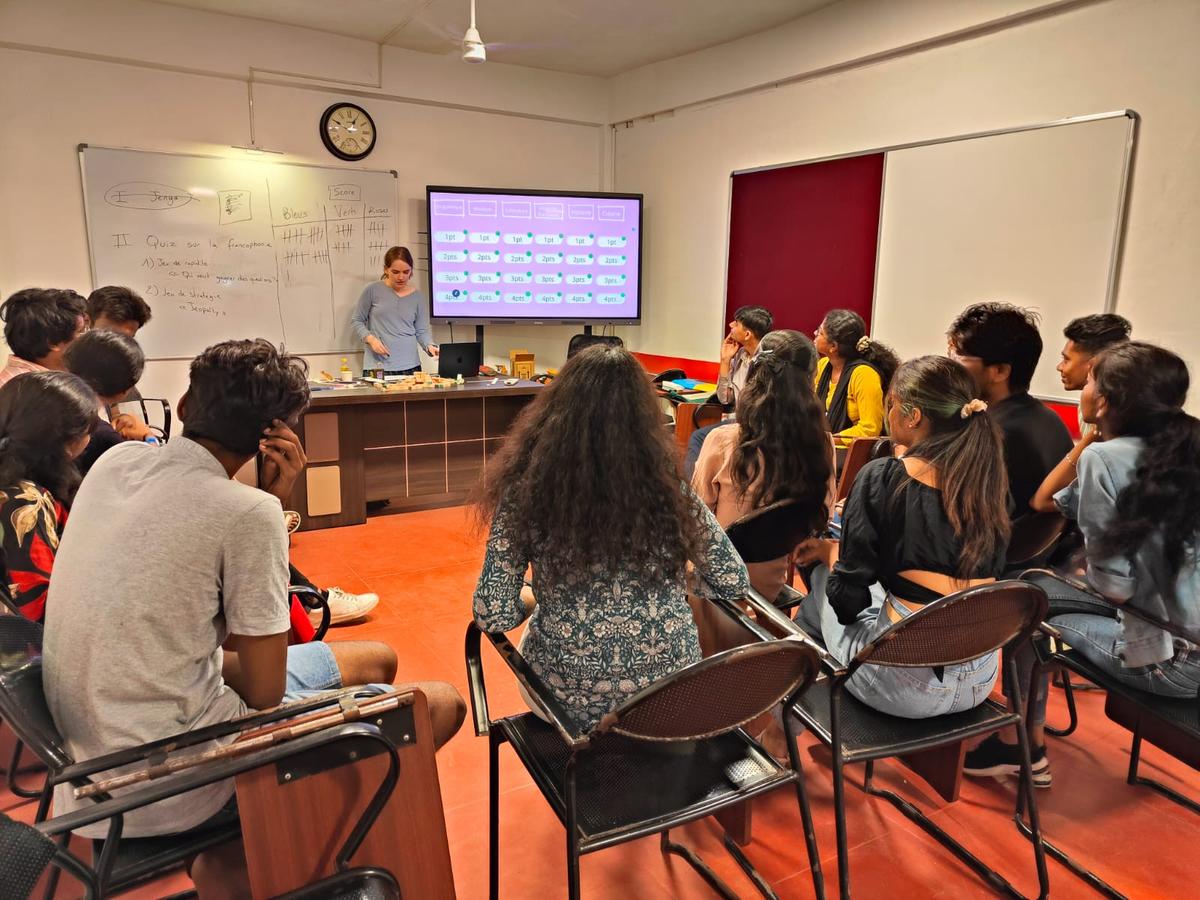 There has been an uptick in demand for learning the French language at Alliance Francaise in Puducherry. There has been an uptick in demand for learning the French language at Alliance Francaise in Puducherry.