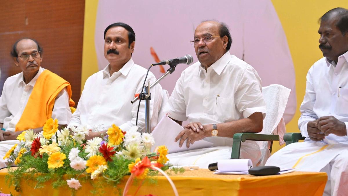 Ramadoss and Anbumani spar openly at PMK executive council meeting