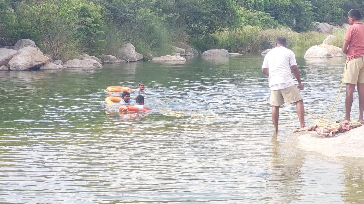 Two drown in check dam near Vaniyambadi during idol immersion