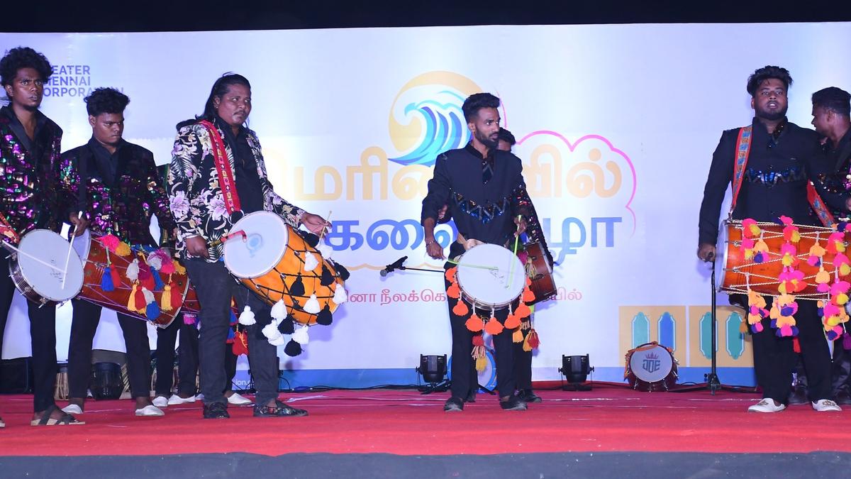 Artists perform at weekly cultural programme on Marina Blue Flag beach