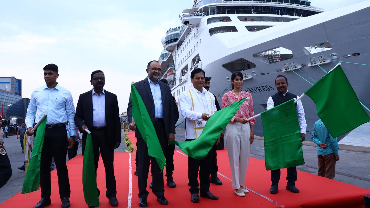 International passenger cruise vessel from Chennai to Sri Lanka flagged off