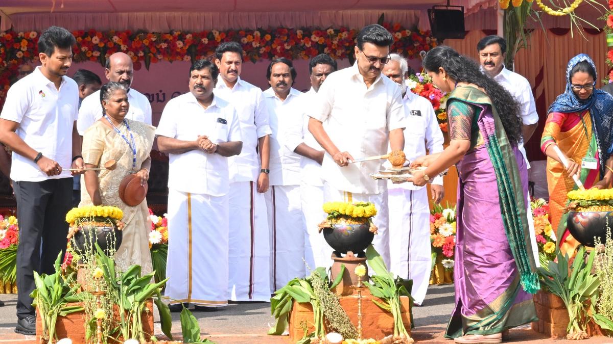 T.N. CM Stalin participates in Pongal celebrations at Secretariat