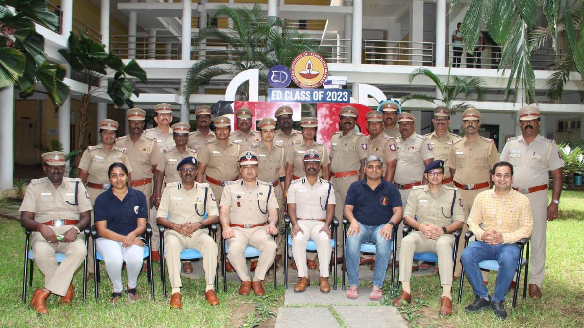 City Traffic Police and IIT Madras conduct training programme to traffic police officers 