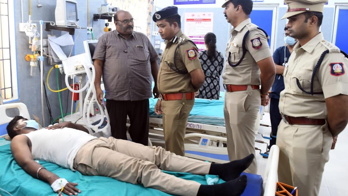 Police open fire to nab key accused in murder case near Thoothukudi