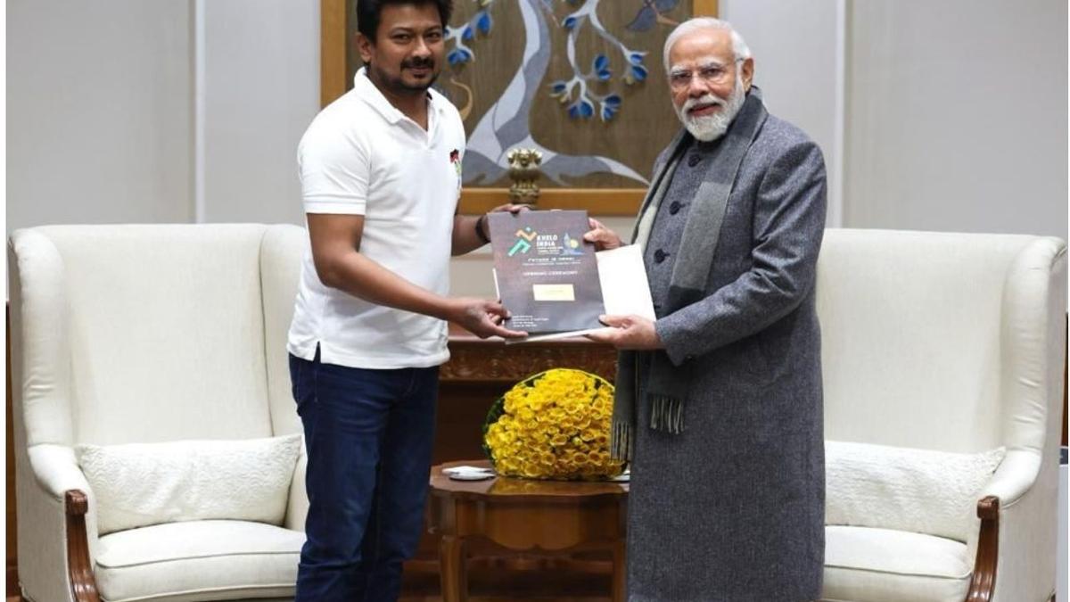 Udhayanidhi visits Delhi, meets Modi, Gandhis on the same day