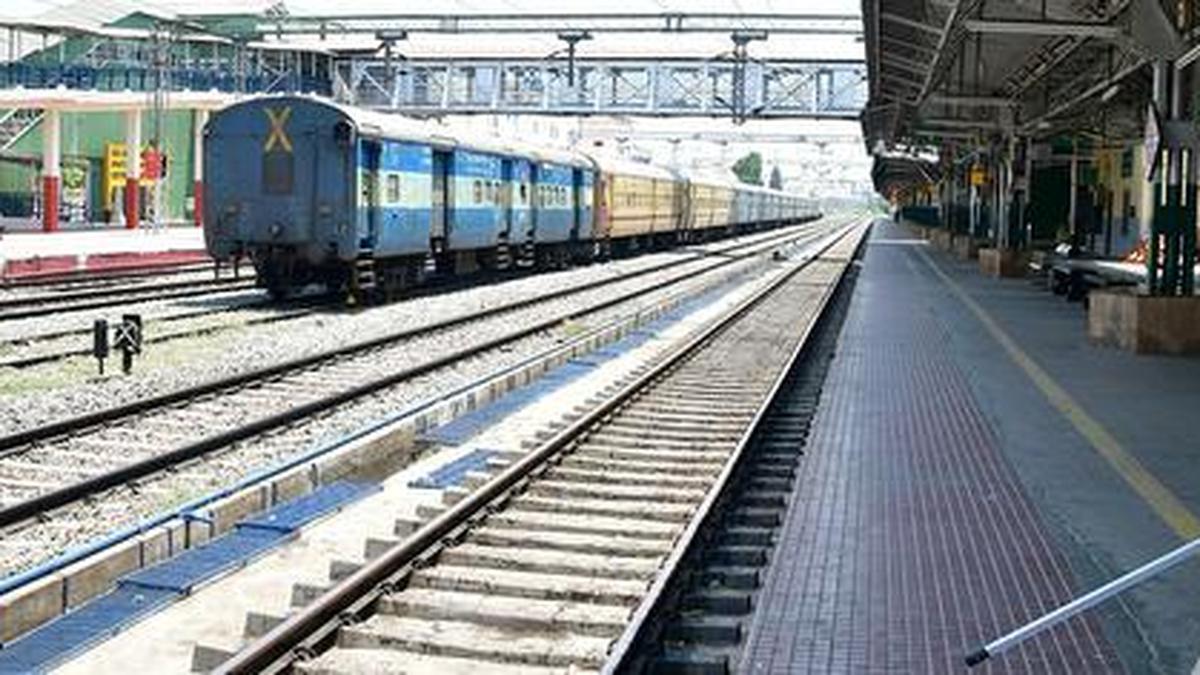 Katpadi railway station off limits The Hindu
