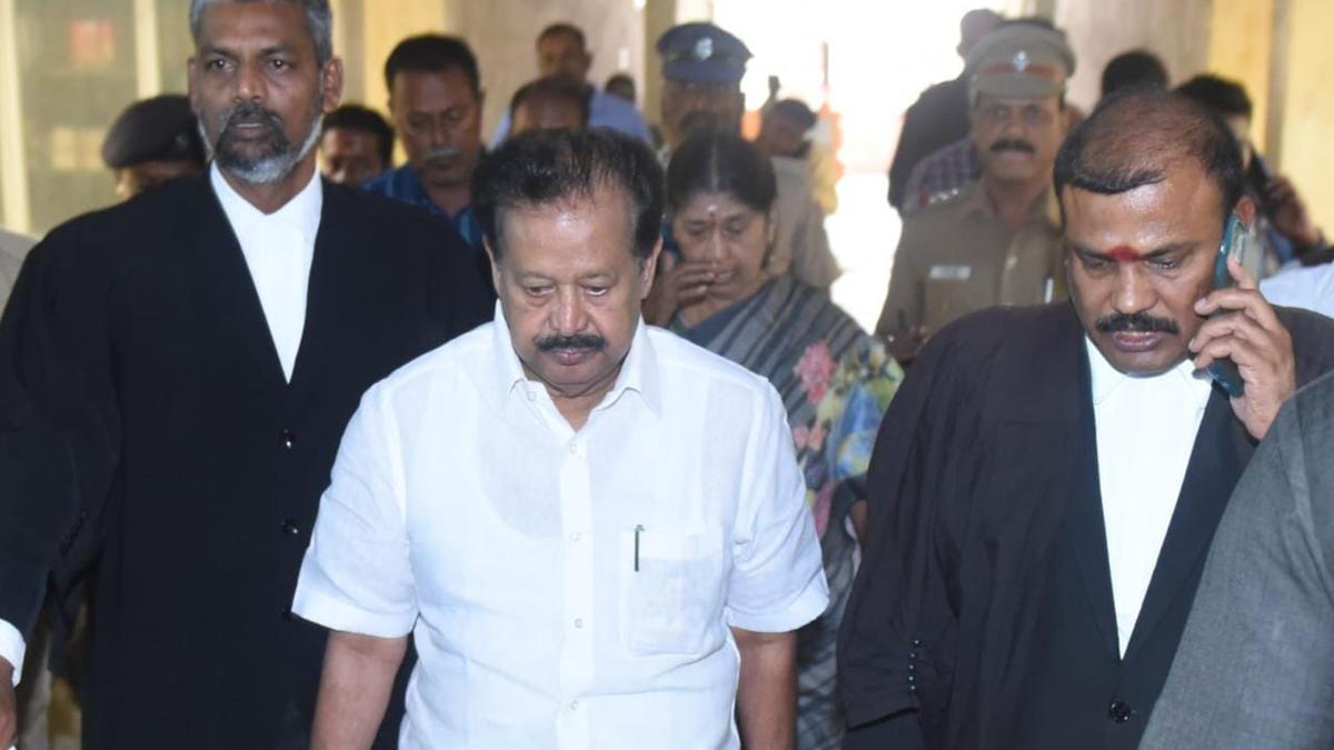 Higher Education Minister Ponmudy, wife, acquitted in assets case