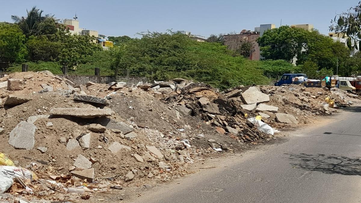 Greater Chennai Corporation identifies 25 hotspots where construction debris gets dumped regularly