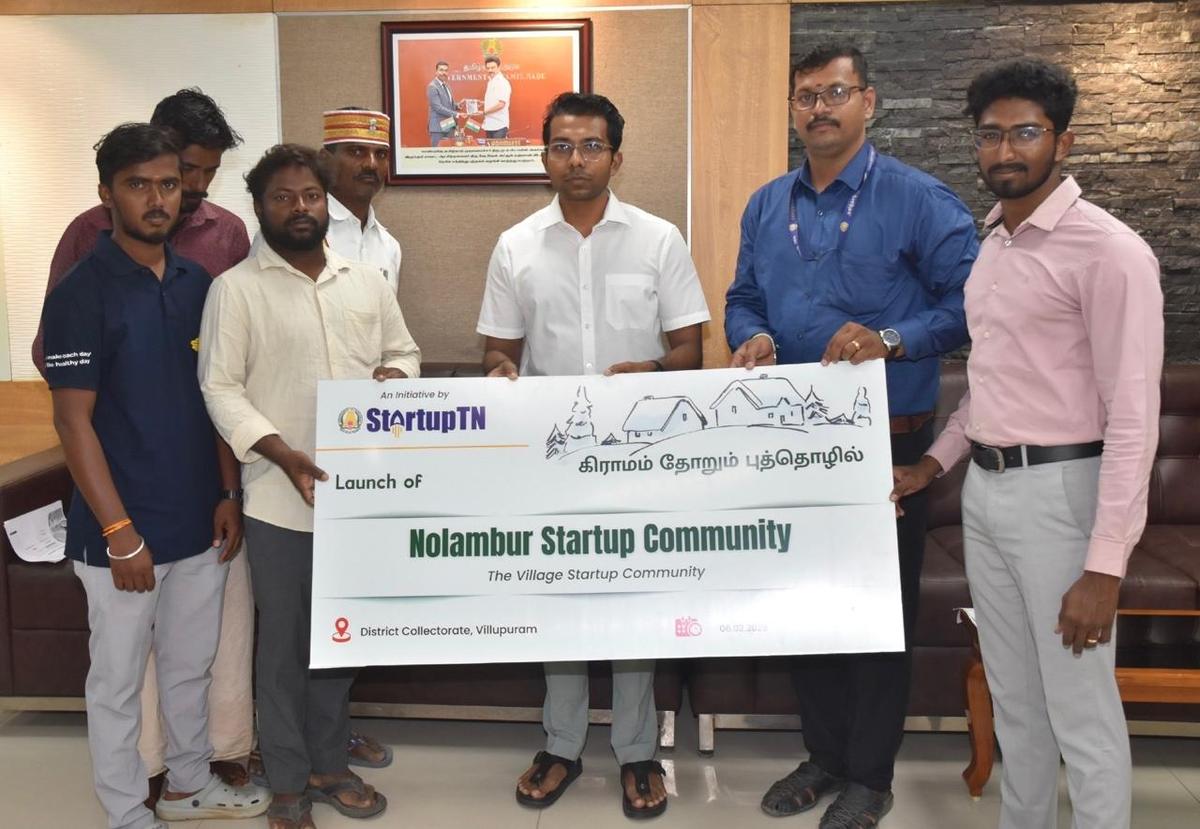 thehindu.com - The Hindu Bureau - Startup communities launched in two villages in Villupuram district