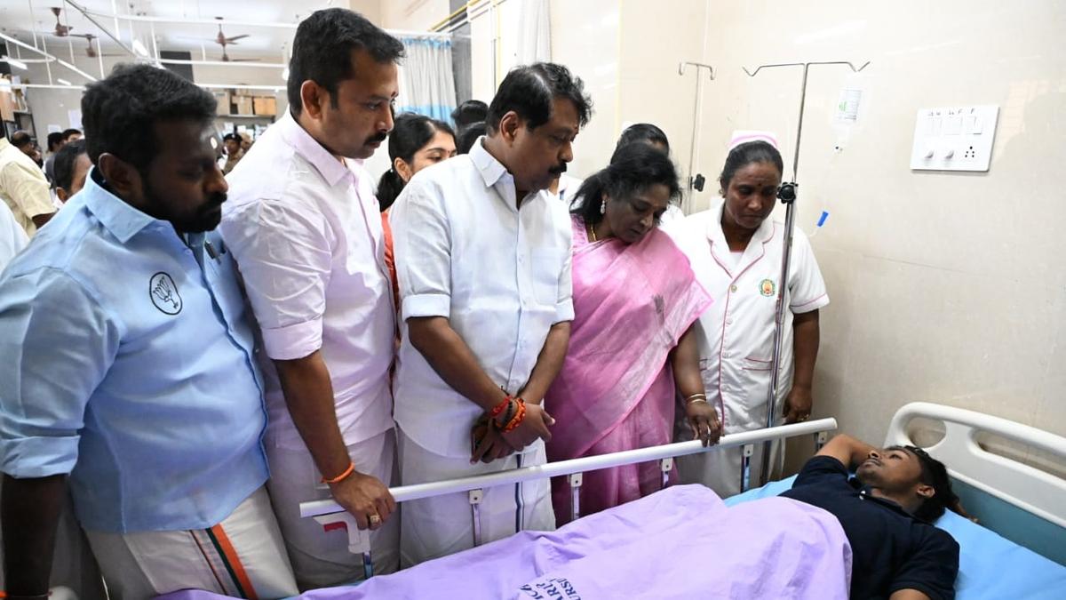 TVK rally stampede: T.N. BJP president Nainar Nagenthran seeks probe by SC bench