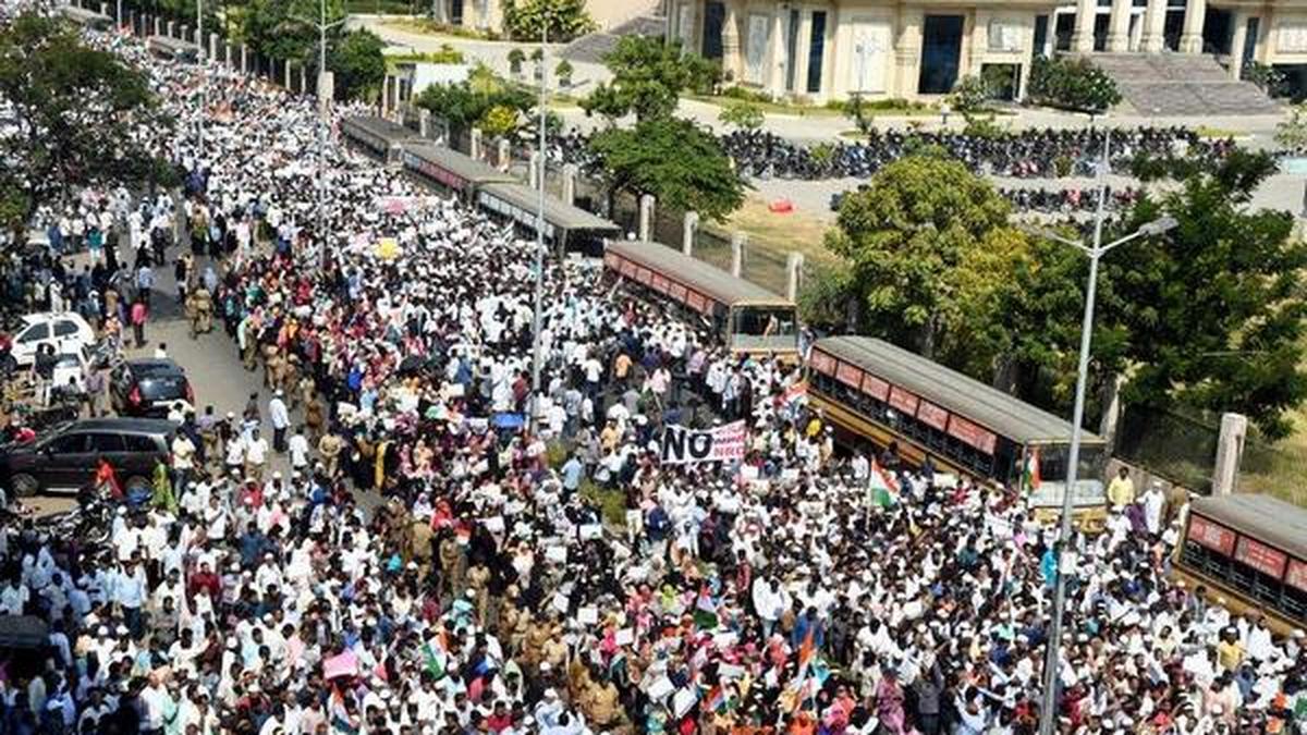 Anti-CAA protests rock Tamil Nadu The Hindu - Main Image