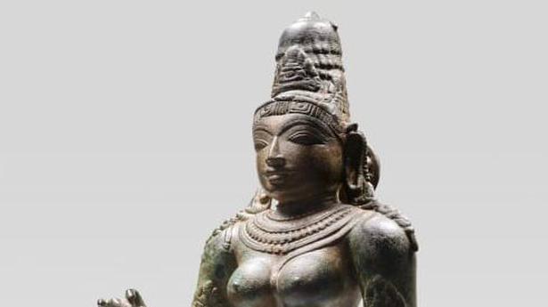 Idol Wing CID police trace Parvati idol of Chola temple in Bonhams auction house in New York