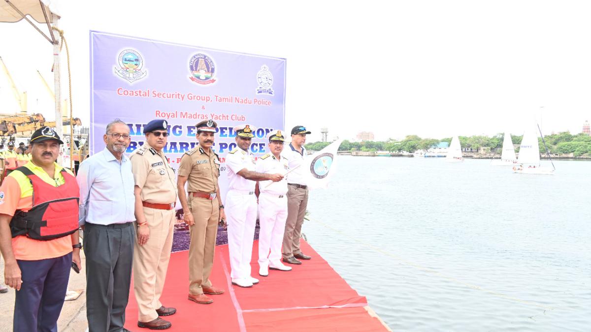 Marine Police Sailing Expedition 2022 begins