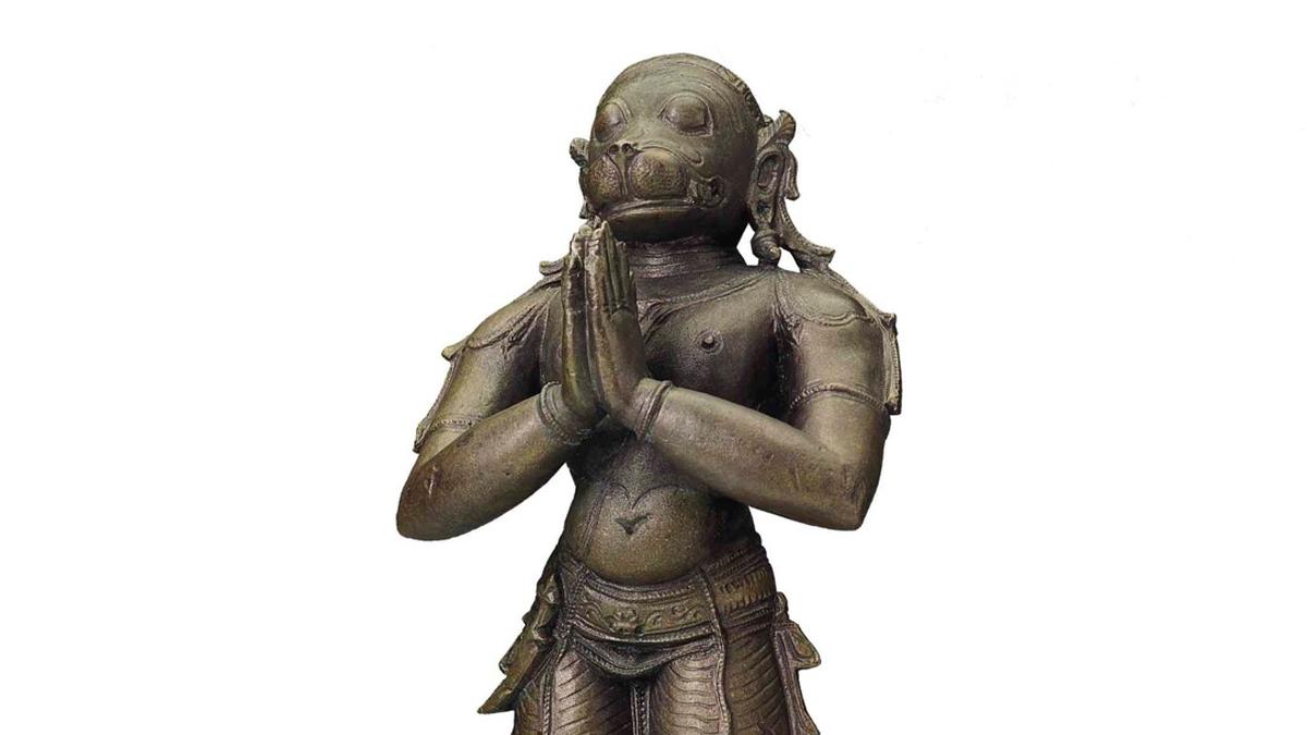 Tamil Nadu Idol Wing receives from ASI a Chola-era bronze Hanuman idol, recovered in Australia  