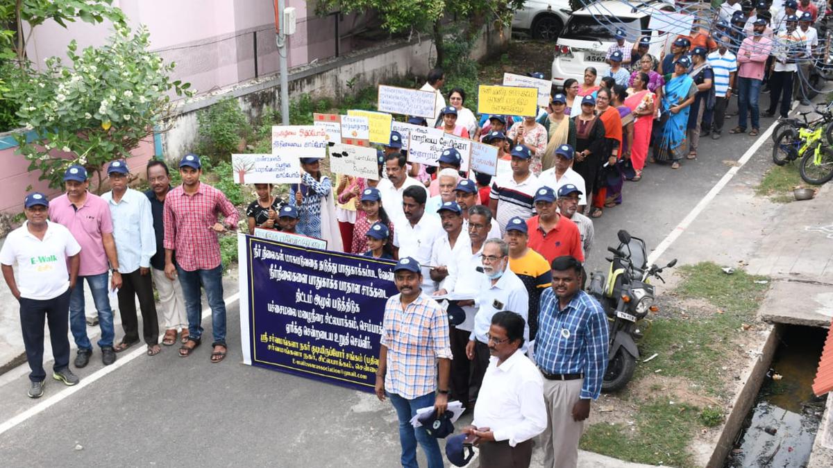 Chitlapakkam residents participate in awareness walk to preserve lake