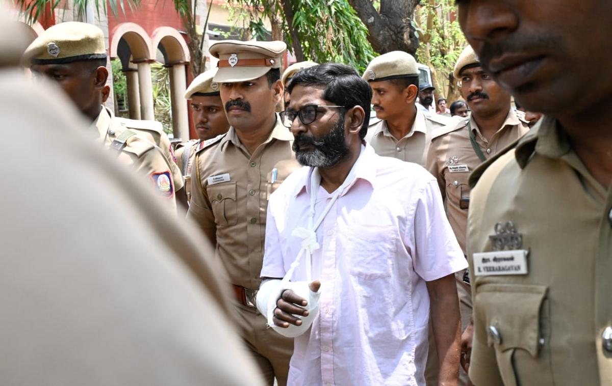 Savukku Shakar alleges his life is in danger at Coimbatore Central Prison; cybercrime police granted one-day custody