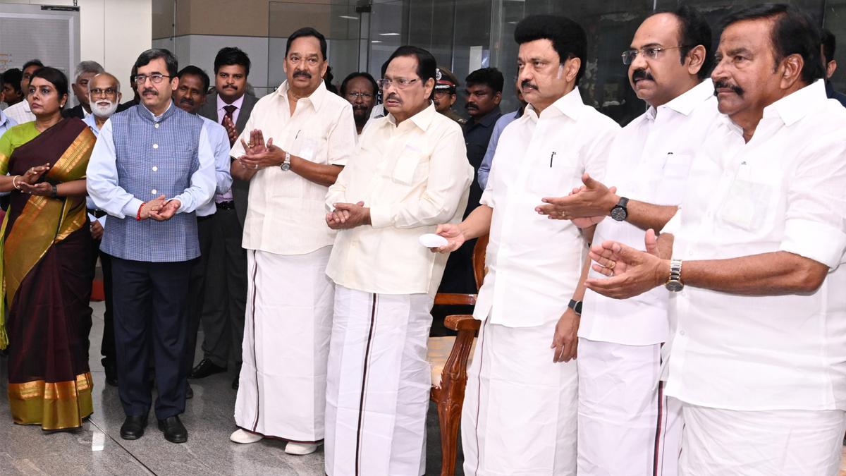 Chief Minister Stalin inaugurates North Chennai Thermal Power Station-III in Athipet