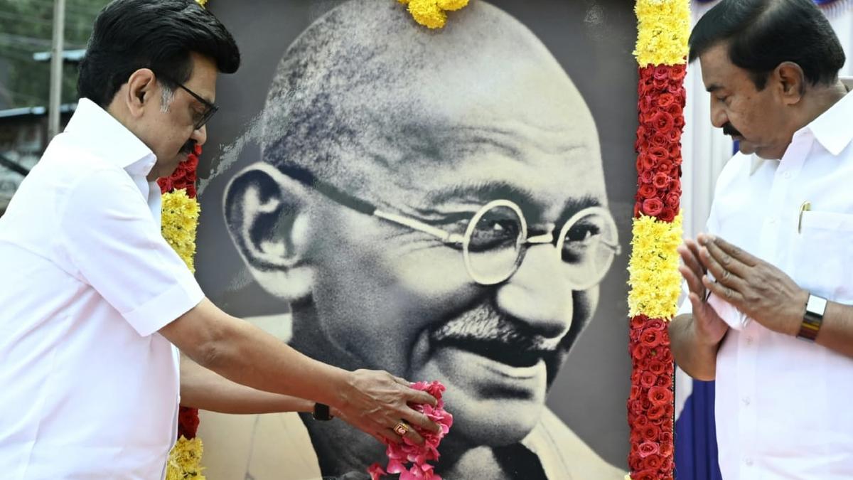 On Gandhi Jayanti, T.N. CM Stalin criticises PM Modi over release of stamp marking RSS centenary