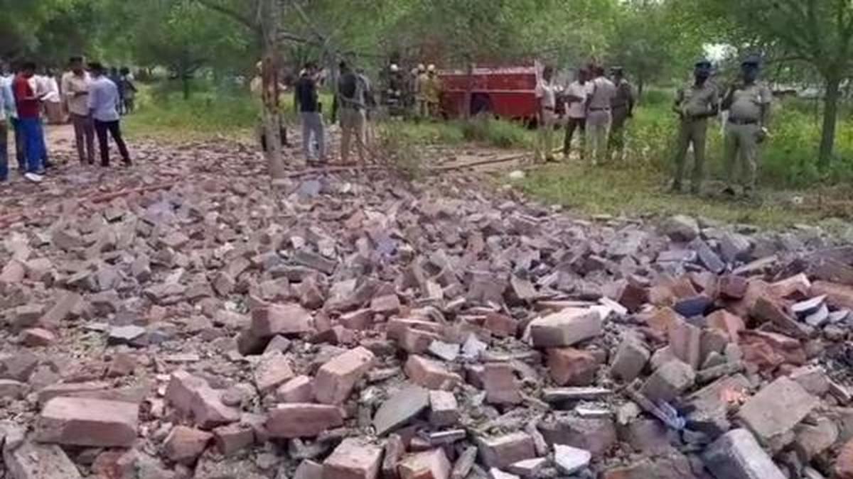 Four workers killed in blast at fireworks unit near Sattur The Hindu
