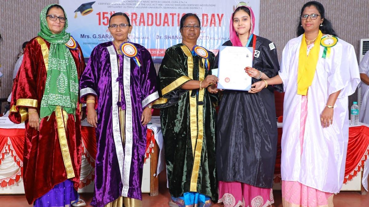 Graduation day of M.M.E.S. Women’s Arts and Science College held