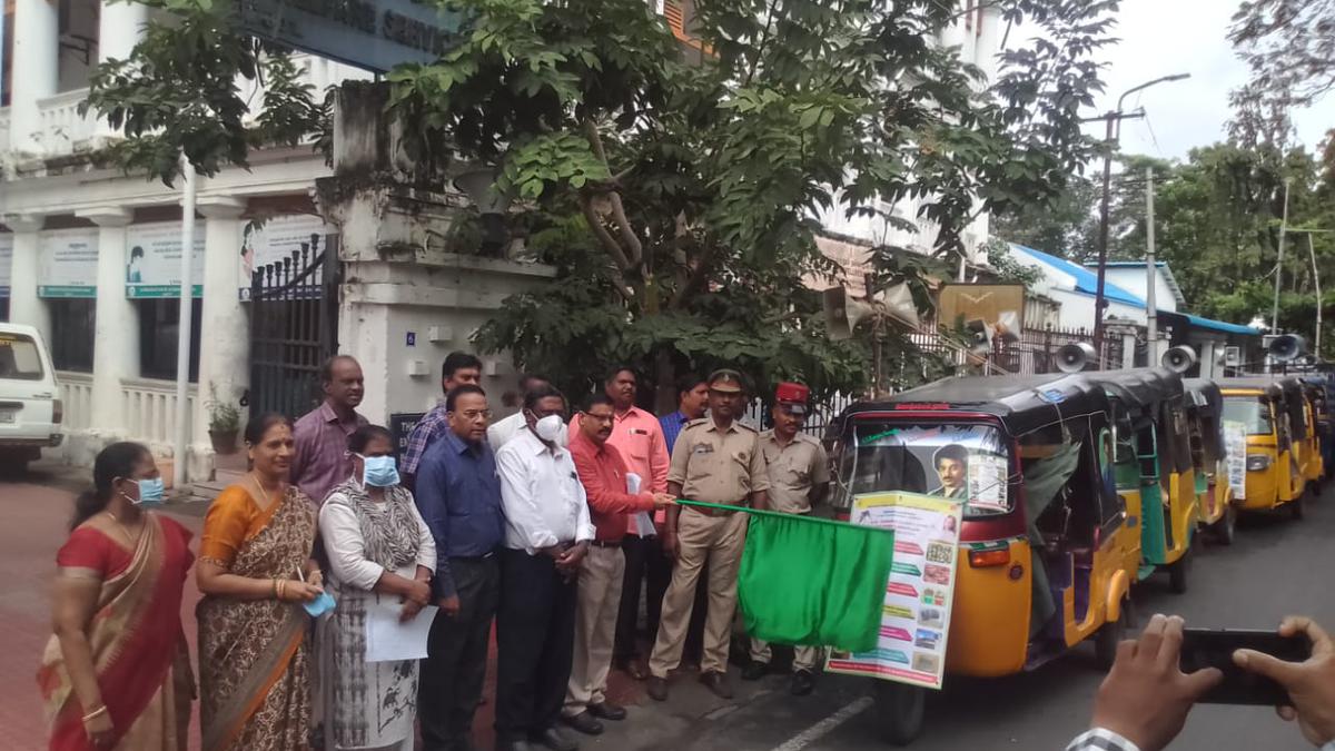 Vehicular awareness campaign on dengue rolled out in U.T. - The Hindu