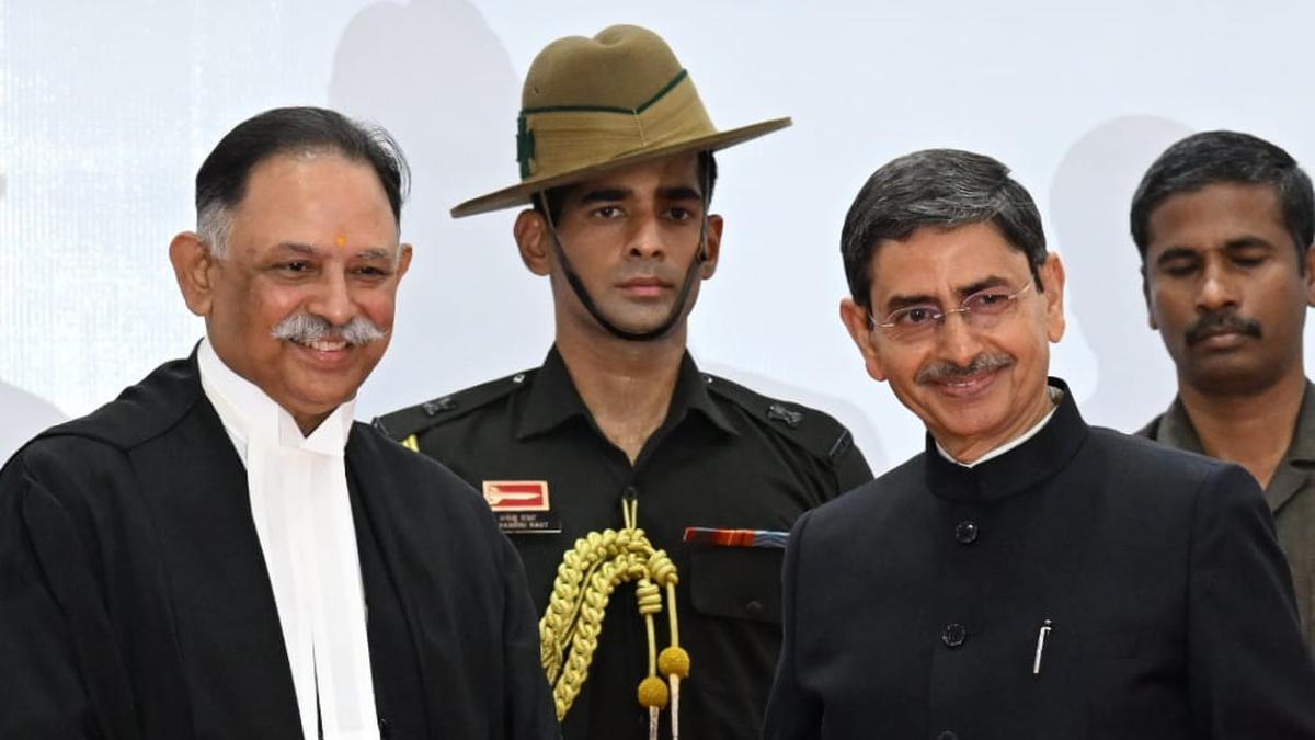 Justice Shriram Kalpathi Rajendran sworn in as Chief Justice of Madras High Court