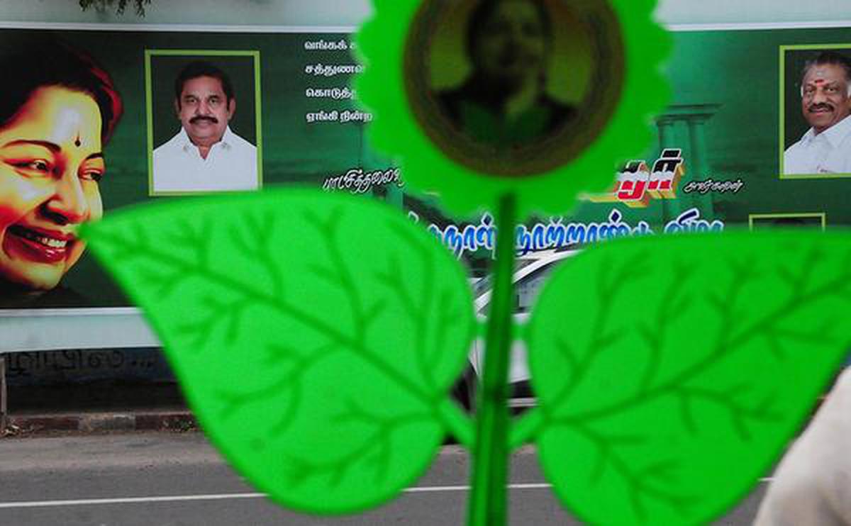 AIADMK gives up majority Lok Sabha seats in South - The Hindu