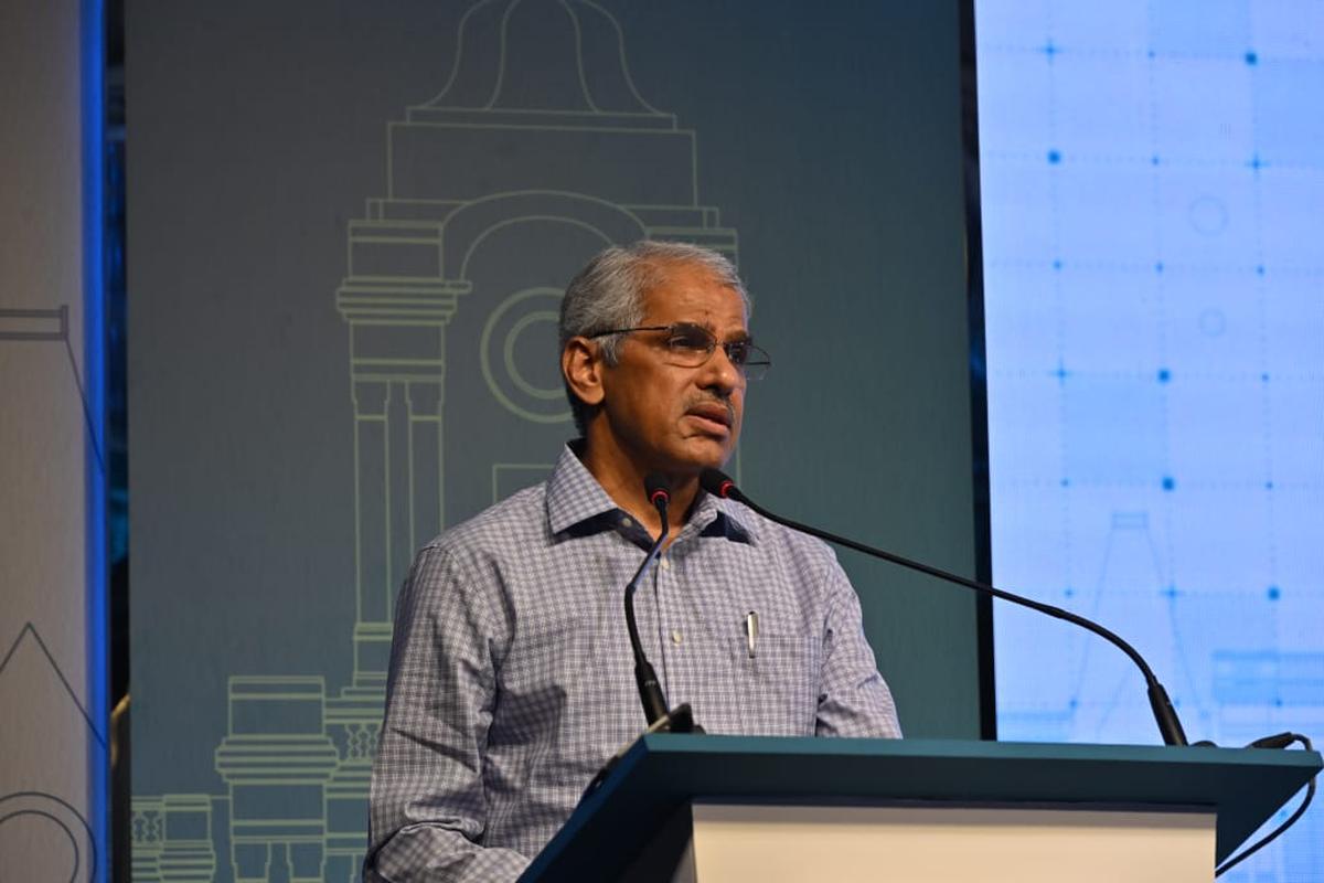 Shiv Das Meena, Chairperson of Tamil Nadu Real Estate Regulatory Authority (TNRERA) speaking during the inauguration of The Hindu Tamil Nadu Real Estate Summit 2025 in Chennai on August 5, 2025. Shiv Das Meena, Chairperson of Tamil Nadu Real Estate Regulatory Authority (TNRERA) speaking during the inauguration of The Hindu Tamil Nadu Real Estate Summit 2025 in Chennai on August 5, 2025.