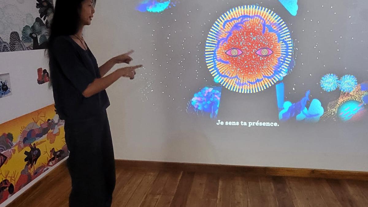 Folklore and philosophy meet new age technology in this encounter with otherworld spirits