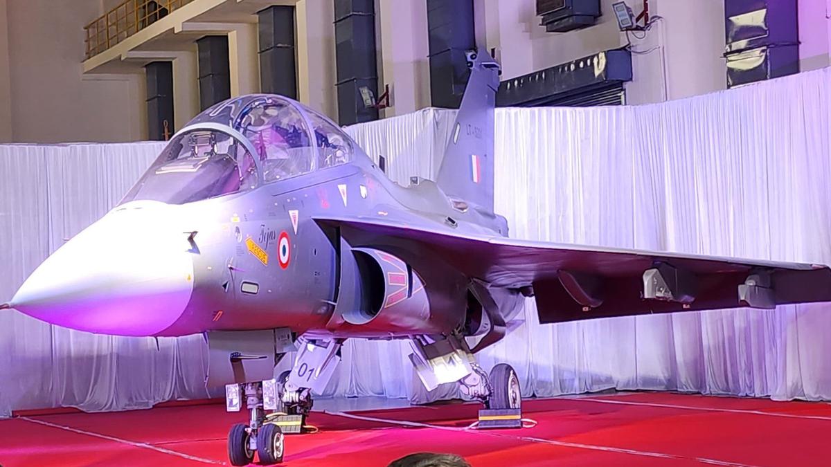 HAL hands over first LCA Tejas twin seater aircraft to IAF