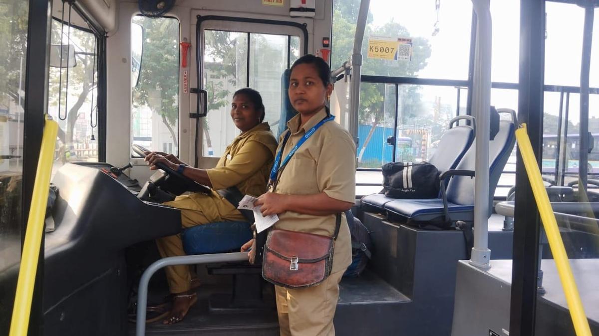 MTC launches all-woman crew on 2 routes from Vyasarpadi depot in Chennai