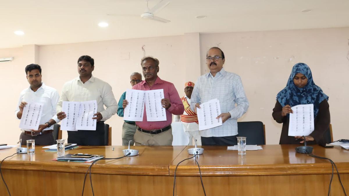 Final electoral rolls released in Vellore, nearby districts