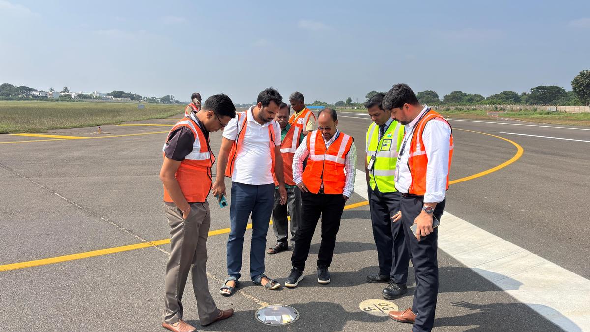 Drill to assess preparedness for winter operations in Puducherry Airport