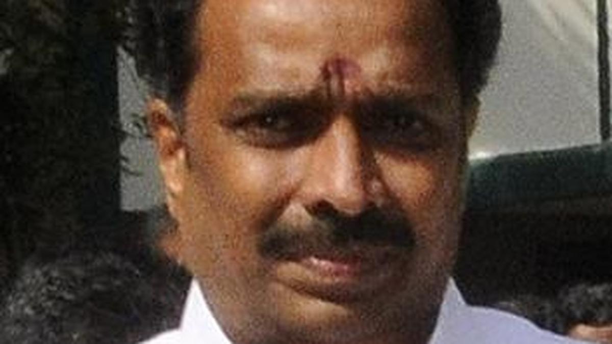 Former AIADMK Minister M.R. Vijayabhaskar granted bail in land grab cases