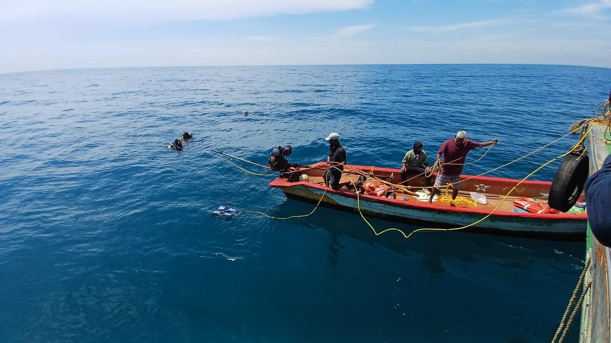 The Tamil Nadu State Department of Archaeology launched underwater archaeological explorations off the coast of Poompuhar on Friday.