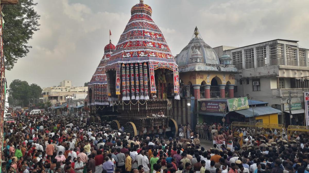 Devotees witness car festival of Sri Natarajar temple in Chidambaram - The  Hindu