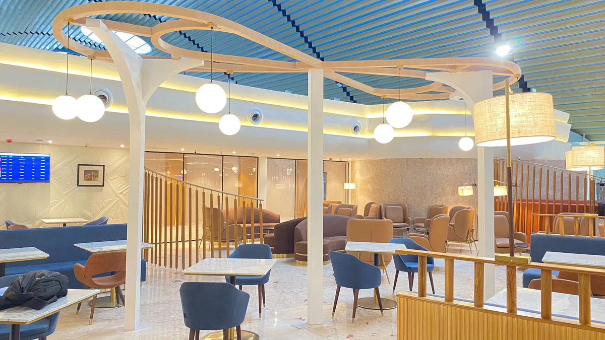 New lounge opened for international passengers at Chennai airport - The  Hindu