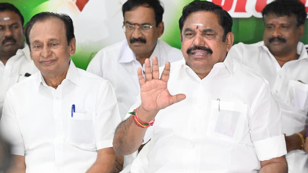 AIADMK’s vote share has increased, no ties with BJP for 2026 election, says EPS