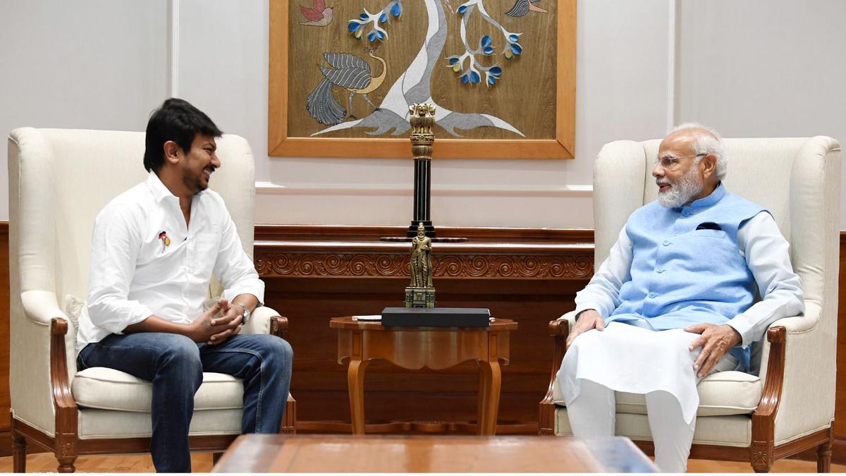 Udhayanidhi calls on Prime Minister Modi in Delhi, takes up NEET issue