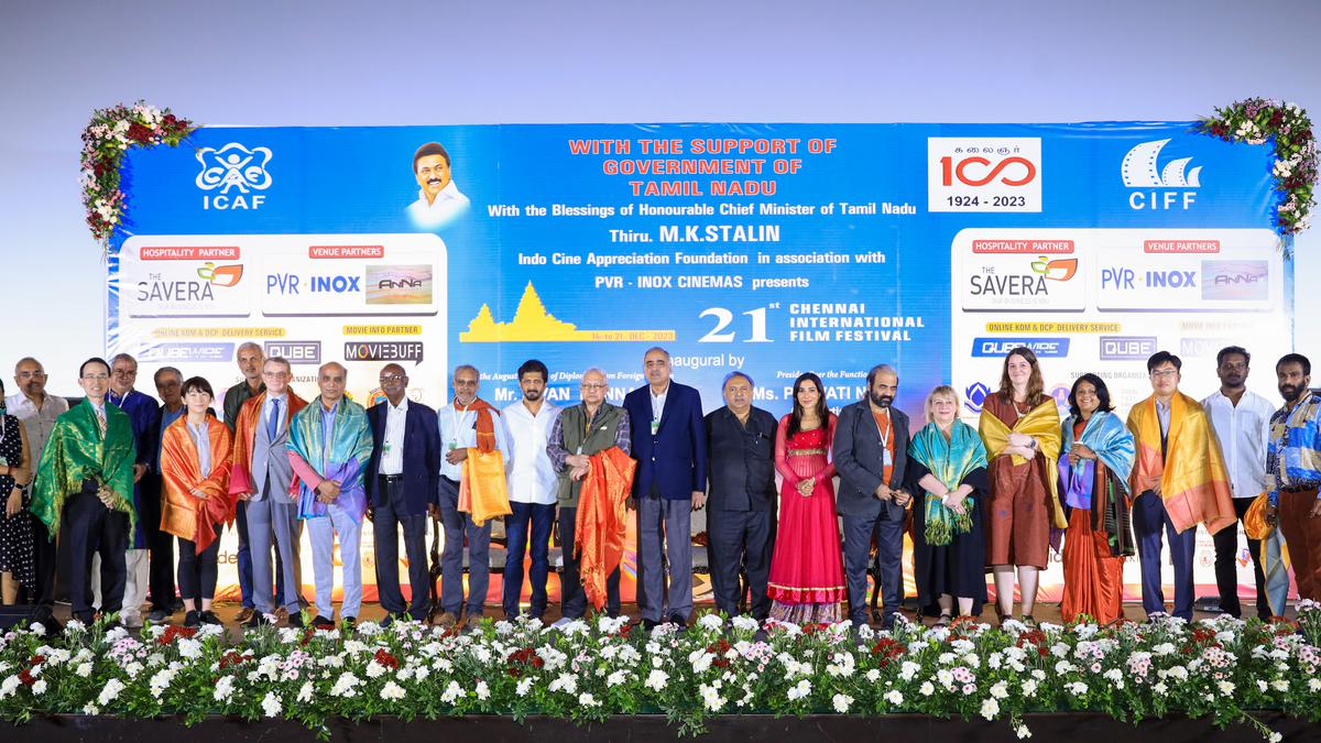 21st edition of Chennai International Film Festival inaugurated The Hindu