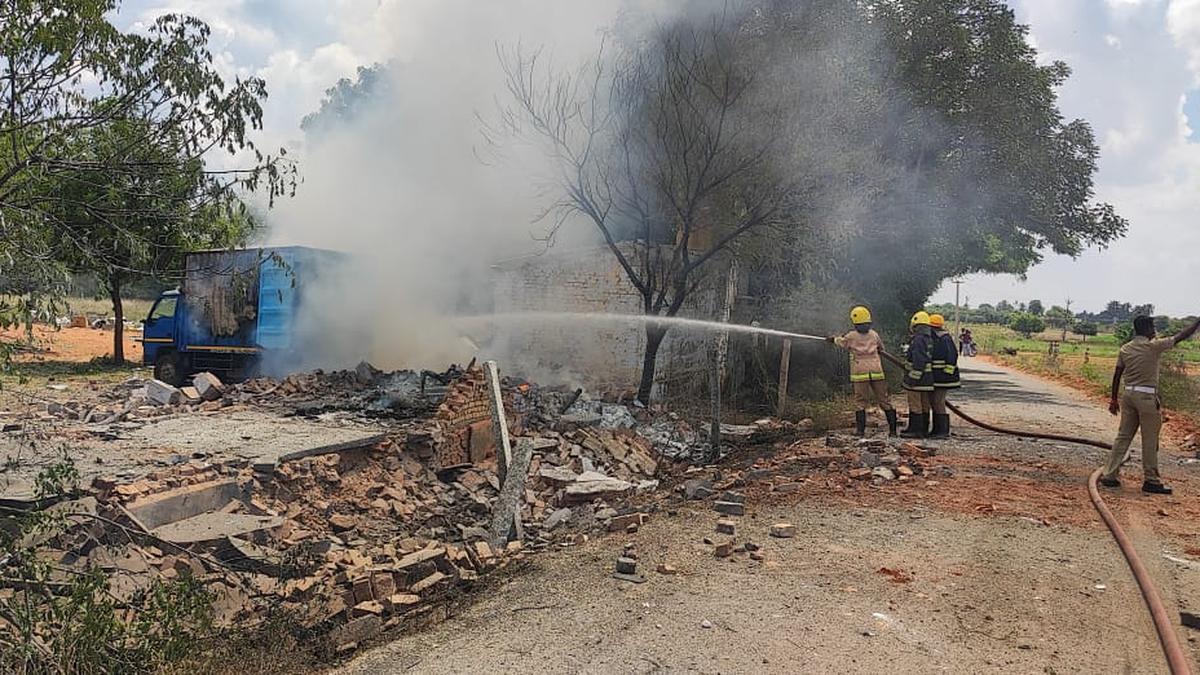 Two killed in explosion at fireworks unit near Sivakasi in T.N.