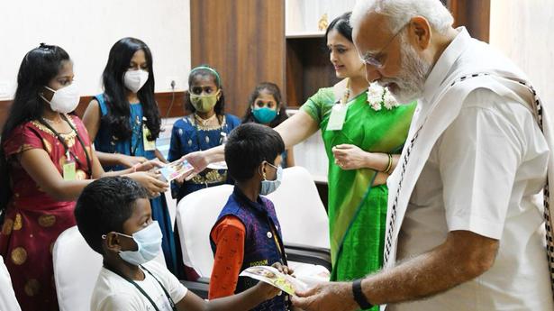 Cancer survivors meet Modi in Chennai