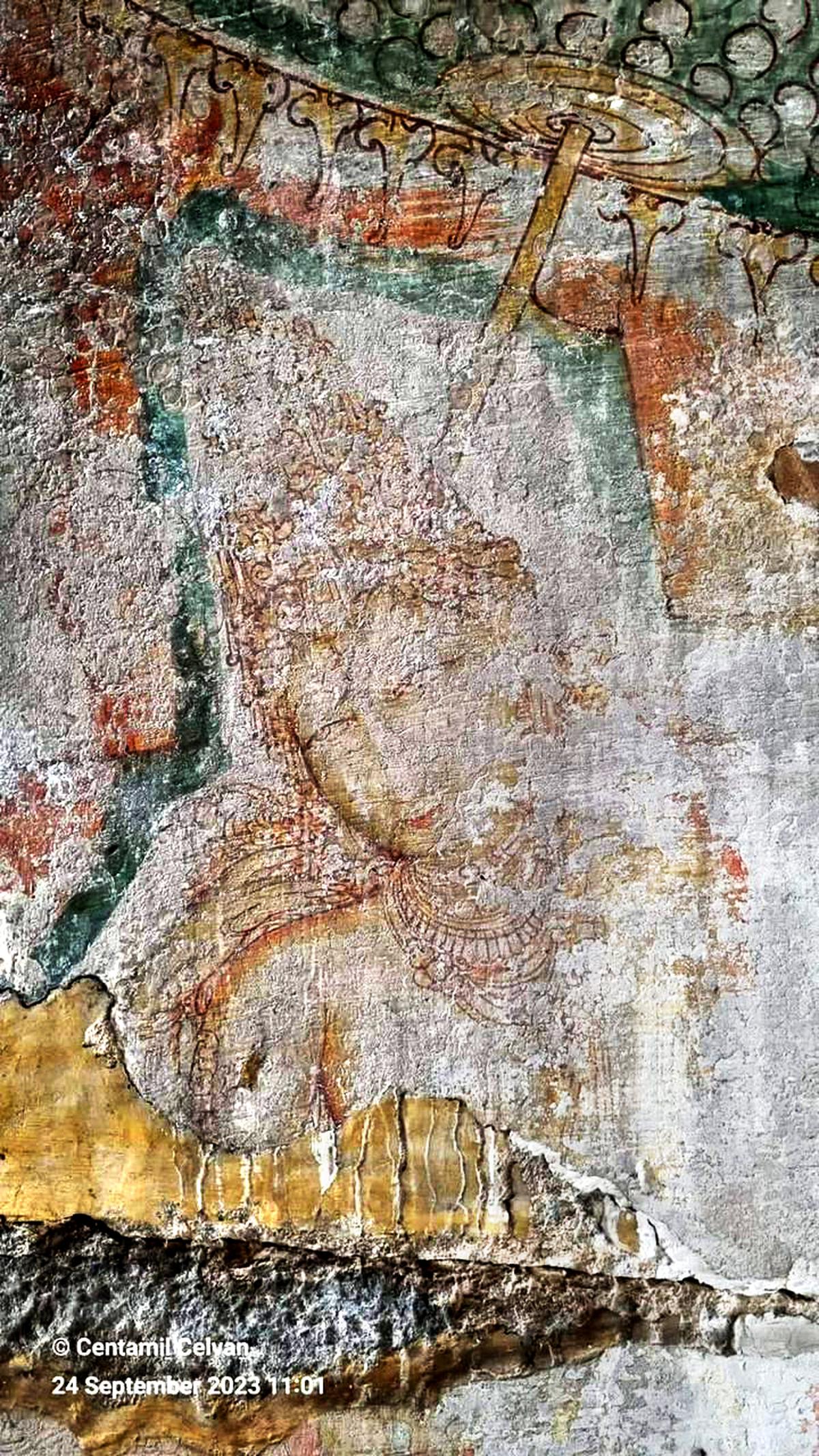 Art & Culture | Painitngs | Panamalai paintings from Tamil Nadu | UPSC | 1,300-year-old Pallava paintings in ruins at Tamil Nadu's Panamalai 