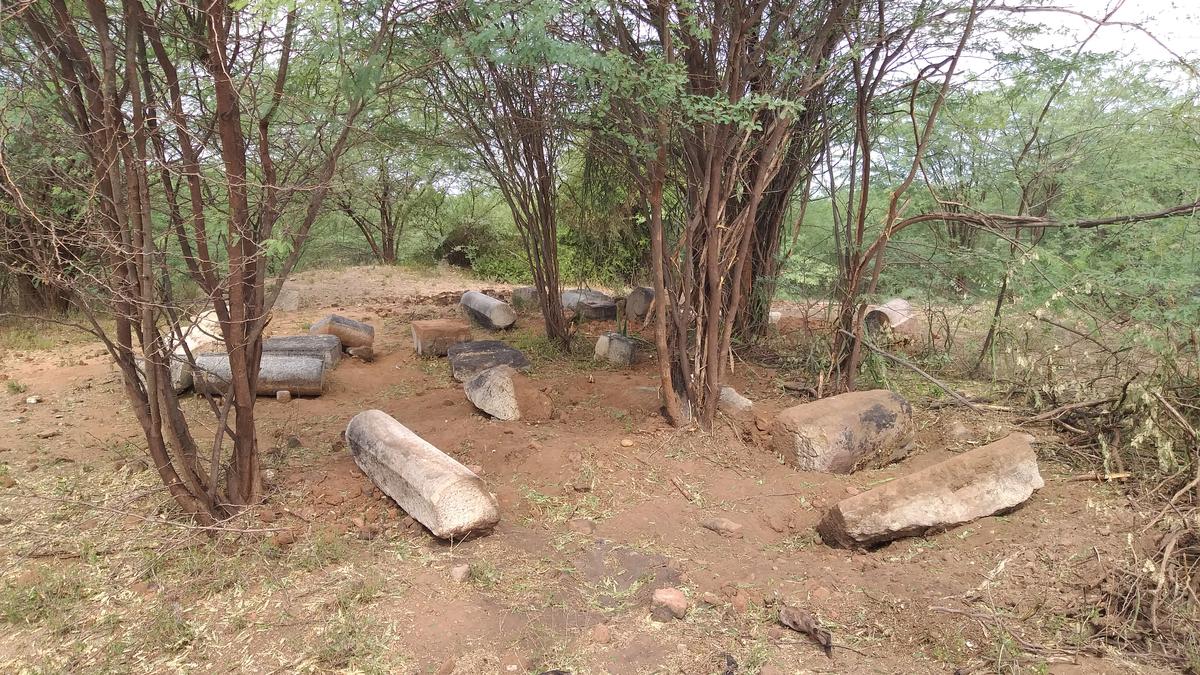 A Jain centre of learning that existed in a village in Virudhunagar district