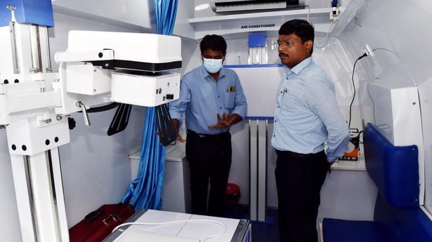 Mobile vehicle to screen residents for TB in Tiruvannamalai