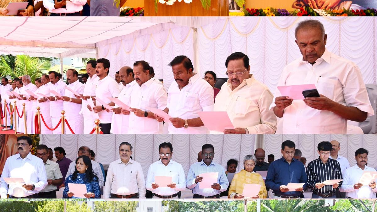 Stalin administers pledge on social justice; pays tributes to S.S. Ramasamy Padayatchi